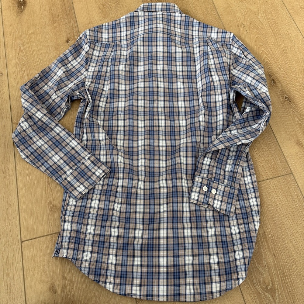 Holderness & Bourne Shirt Mens Sz Large The Andrews Tailored Fit Stretch Plaid - Picture 3 of 3